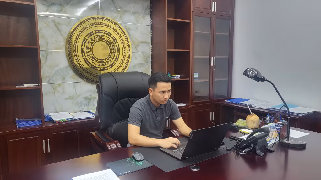 Anh Phạm Thanh Nhàn, Giám đốc Công ty CP Phát triển công nghệ Cyberlogistics Việt Nam.