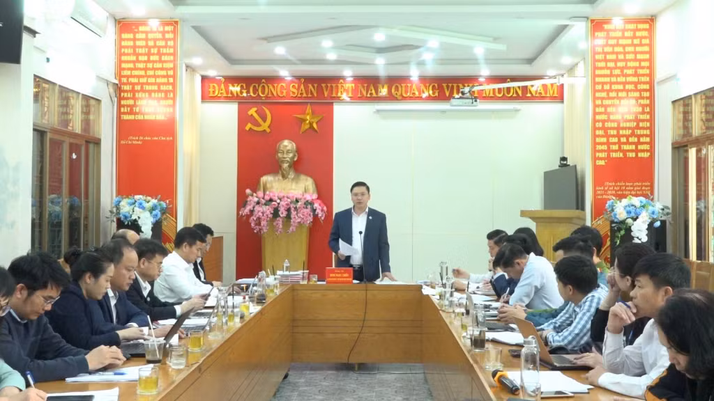 Đoàn giám sát của Thành ủy Cẩm Phả làm việc với Đảng bộ phường Cửa Ông về công tác lãnh đạo, chỉ đạo thực hiện Nghị quyết Đại hội XXIII của Đảng bộ thành phố, tháng 3/2023.