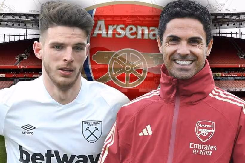 HLV Arteta rất muốn có Declan Rice