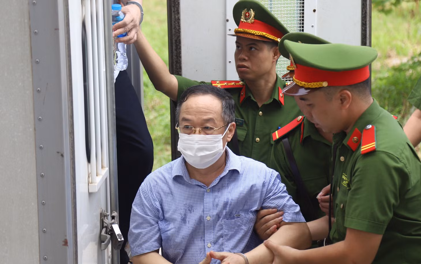 Bị cáo Trần Văn Dự. Ảnh: Quang Việt
