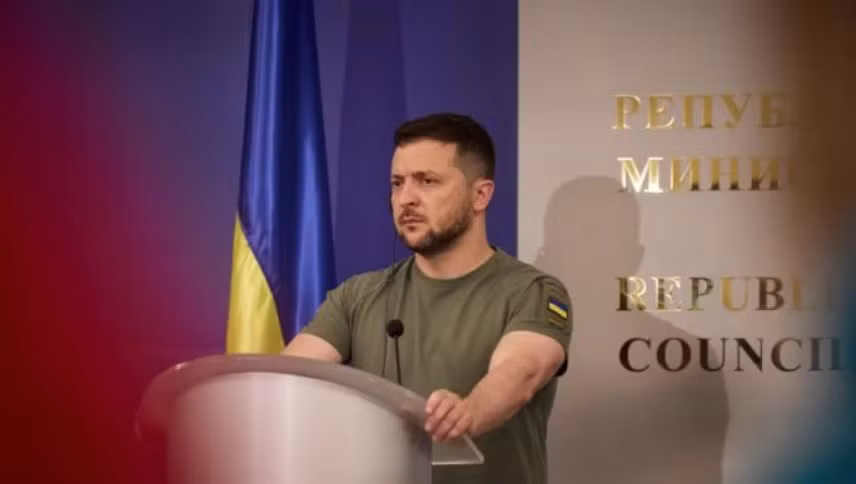 Tổng thống Ukraine Volodymyr Zelensky. Ảnh: Pravda