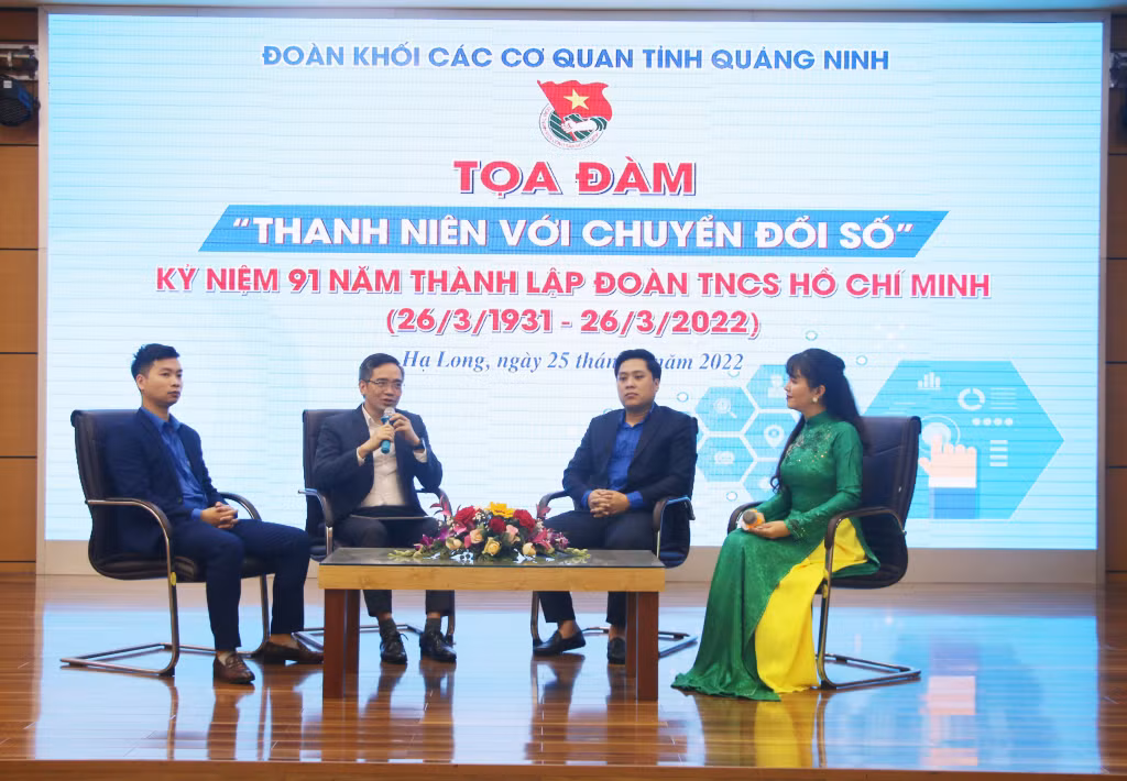 Đoàn Khối tổ chức tọa đàm “Thanh niên với chuyển đổi số” tháng 3/2022.