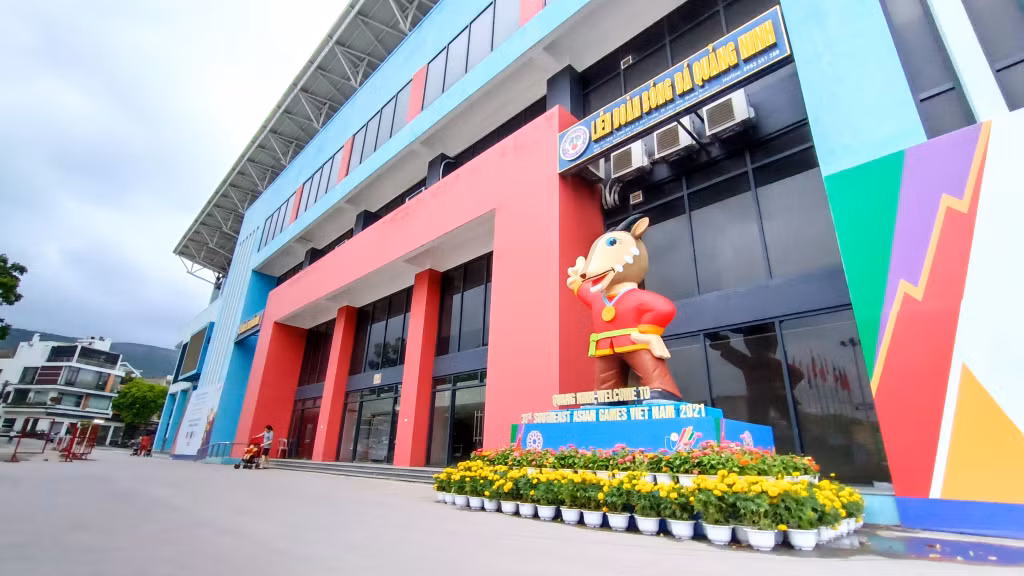 Đến thời điểm hiện tại, "chảo lửa" Cẩm Phả cũng đã sẵn sàng cho ngày hội bóng đá nữ Đông Nam Á trên Đất Mỏ.