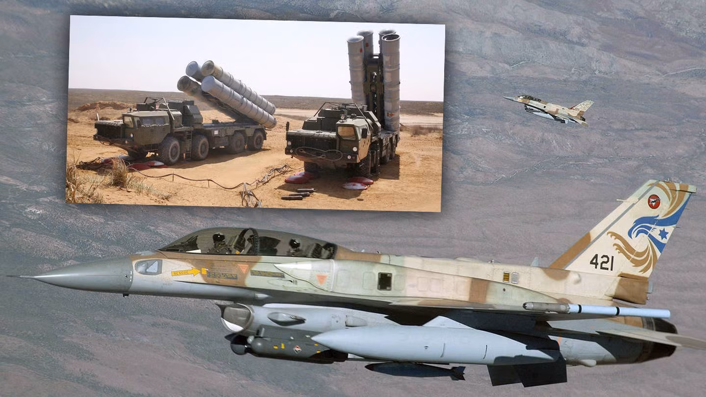 Vụ S-300 nhằm bắn máy bay Israel gây bất ngờ vì không quân Israel lâu nay hoạt động khá "thoải mái" ở Syria. Ảnh: The Drive