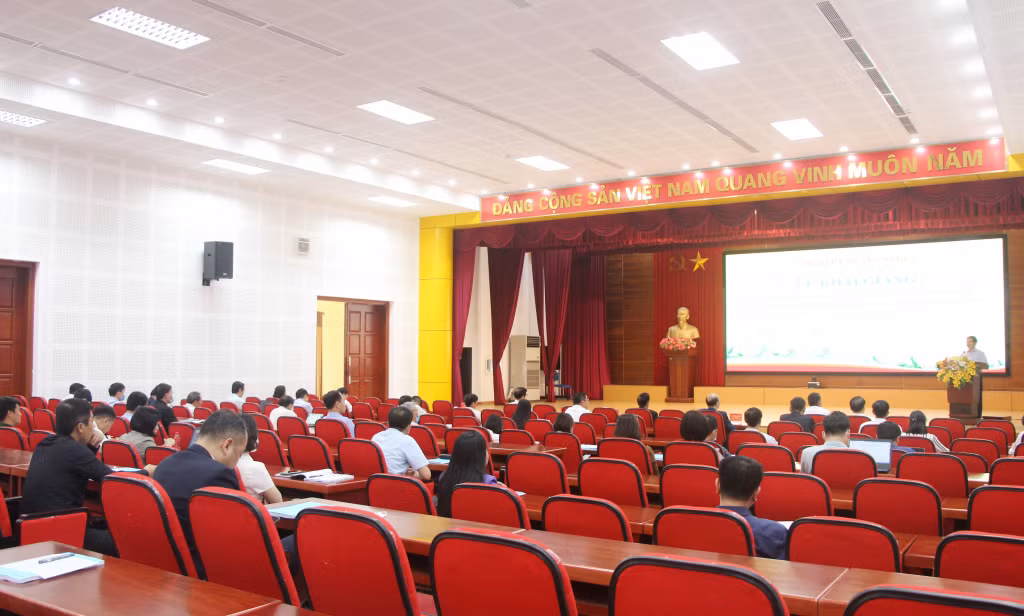 Quang cảnh lớp bồi dưỡng.
