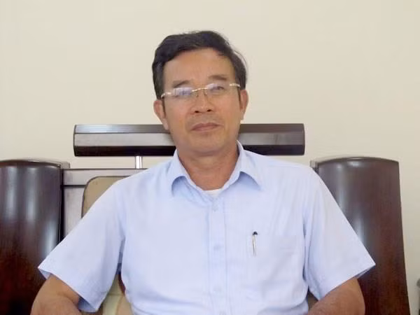 Ông Đàm Quang Hưng, cựu Chủ tịch UBND quận Liên Chiểu, Đà Nẵng.