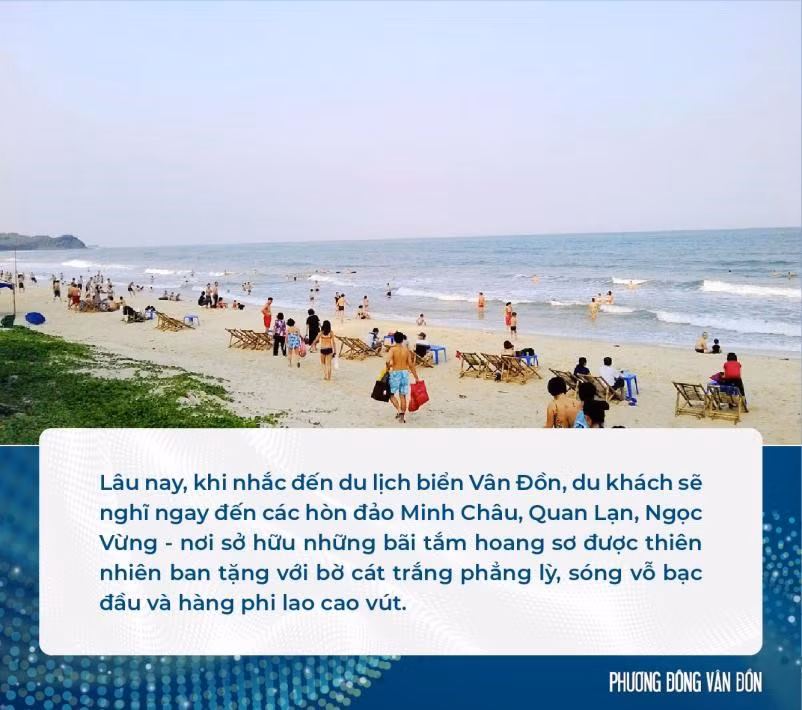 Ấn tượng bãi tắm cát trắng ôm trọn Vịnh Bái Tử Long tại Vân Đồn ảnh 2