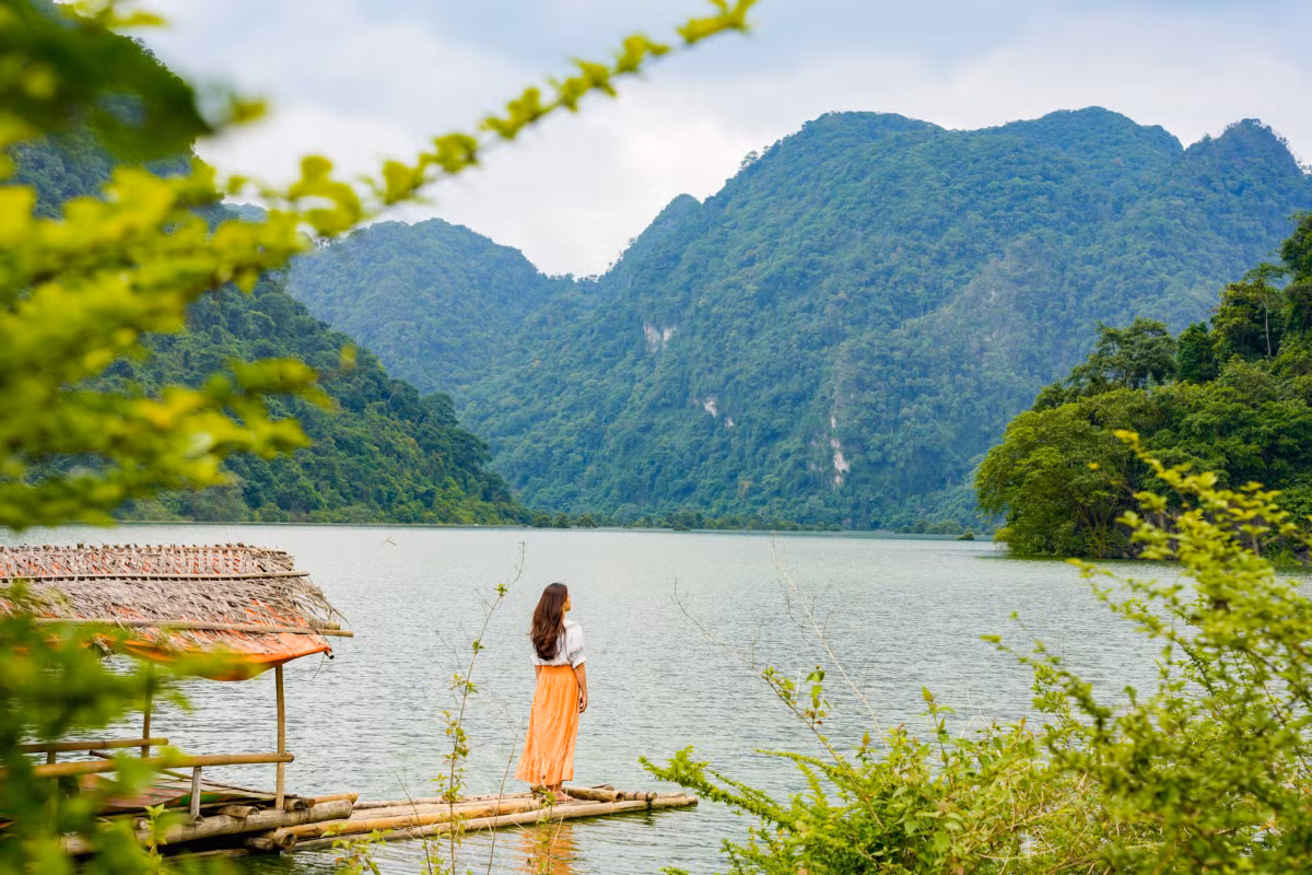 Đồng Lâm mùa nước lên ảnh 7