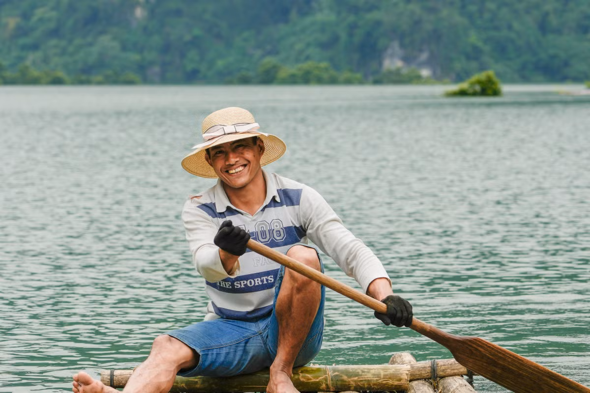 Đồng Lâm mùa nước lên ảnh 4