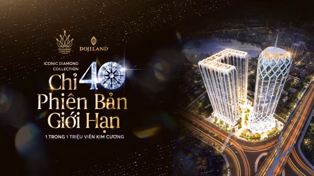 Kiệt tác Iconic Diamond Collection thuộc dự án Diamond Crown Hai Phong được kiến tạo tỉ mỉ theo tiêu chuẩn Quốc tế.