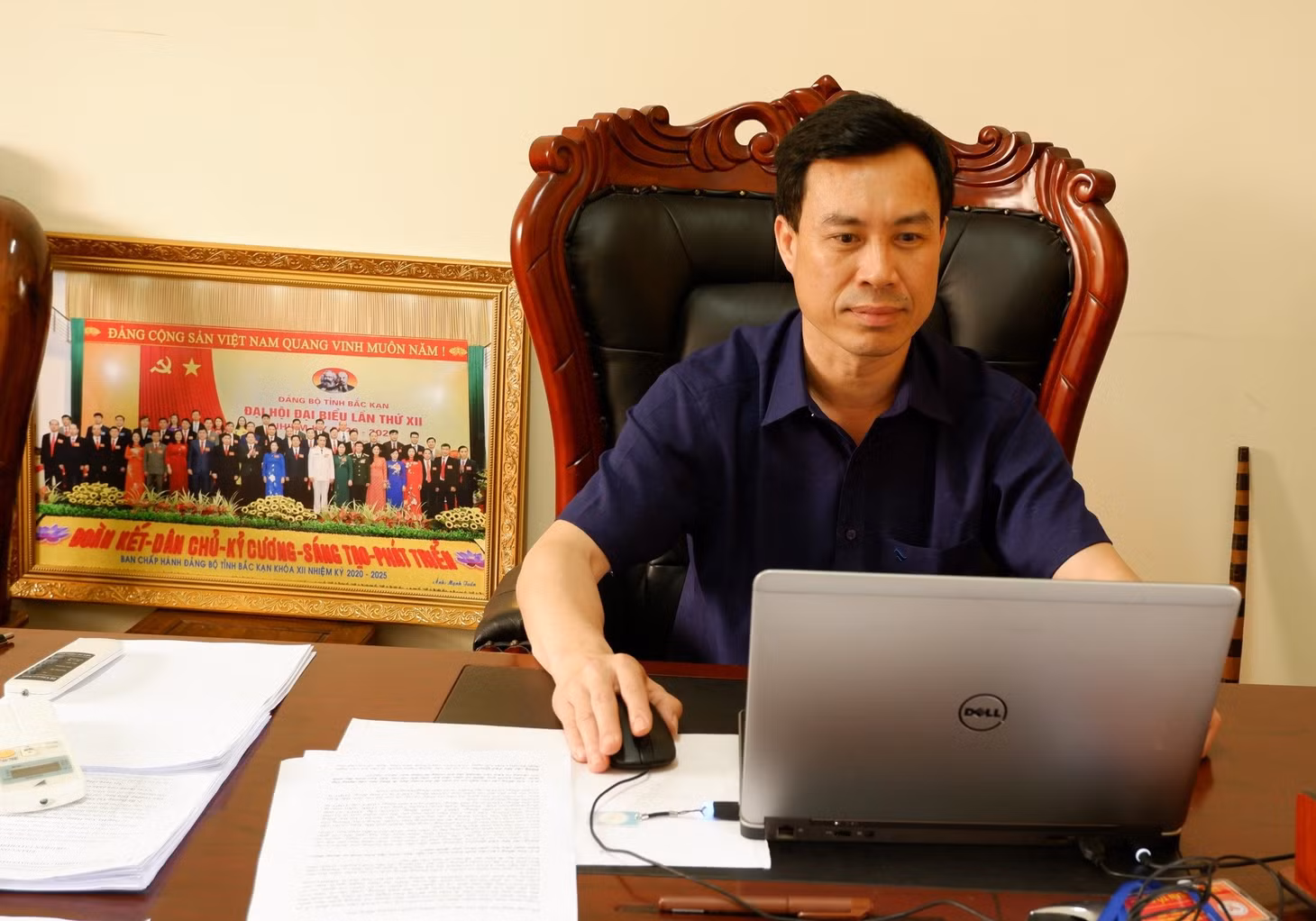 Ông Ma Thế Quyên (Giám đốc Sở GD&amp;ĐT tỉnh Bắc Kạn) vừa bị cơ quan Công an tỉnh ra Quyết đinh khởi tố bị can. Ảnh: ST.