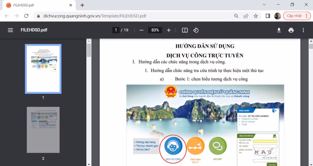 Các tài liệu tuyên truyền, hướng dẫn về dịch vụ công trực tuyến được tỉnh xây dựng trực quan, dễ hiểu, dễ tiếp cận, cung cấp rộng rãi đến người dân.