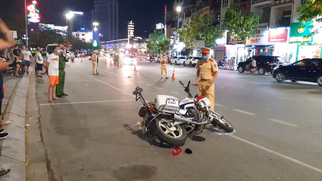 Hiện trường vụ việc.