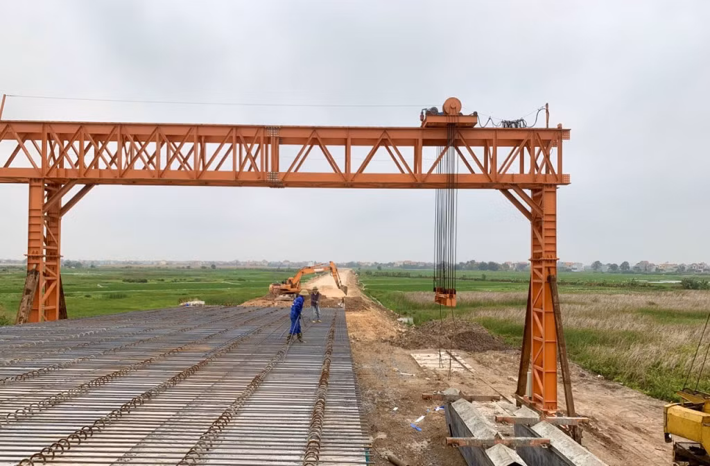 Cầu Sông Chanh 2 sẽ đảm bảo tiến độ, hợp long vào tháng 7/2021.