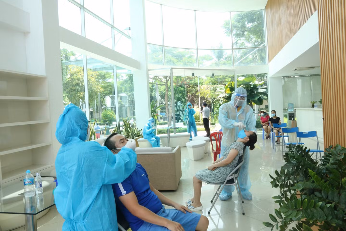 TP Hồ Chí Minh triển khai test nhanh.