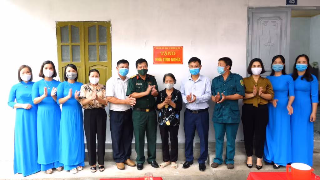 Sau hơn 1 tháng thi công xây dựng, ngôi nhà đã được hoàn thành, đưa vào sử dụng.