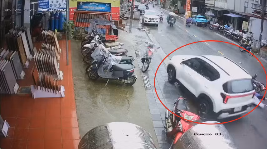 Hiện trường vụ tai nạn. Ảnh: ĐL