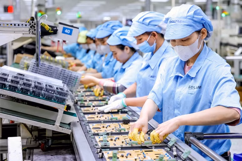 Việt Nam đã hình thành được một số ngành công nghiệp chủ lực của nền kinh tế Ảnh: TT