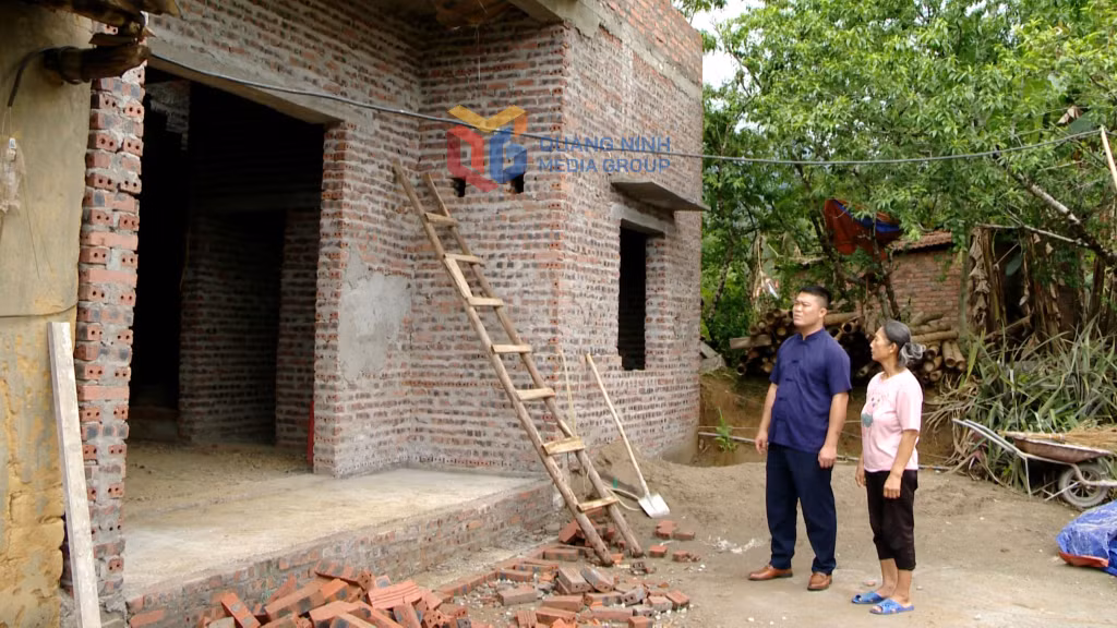 62 căn nhà cho hộ nghèo, hộ cận nghèo theo tiêu chí mới, đang được gấp rút hoàn thành trước ngày 30/6/2025.