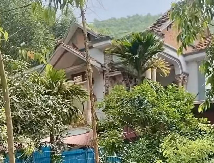 Hiện trường nơi xảy ra vụ việc.