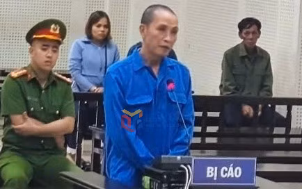 Bị cáo Đồng Xuân Điệp.