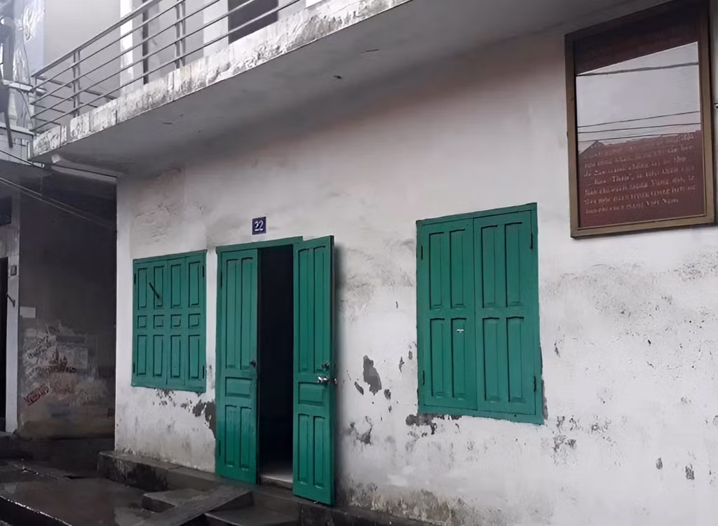 Ngôi nhà số 22, phố Quang Trung (Cẩm Phả) - nơi từng là trụ sở Báo Than ngày mới ra đời (1928). Ảnh: Tư liệu