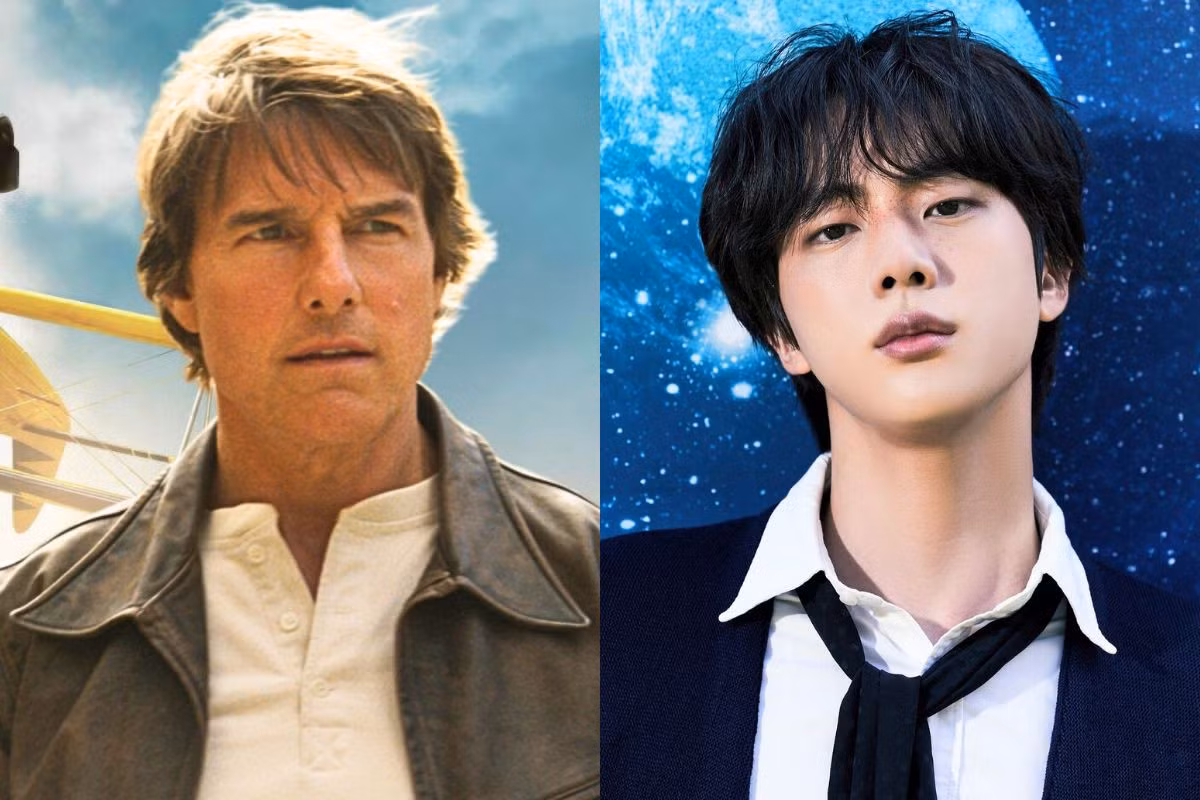Tom Cruise tham gia chương trình giải trí của Jin (BTS). Ảnh: Nhà phát hành Paramount Pictures, Big Hit Music