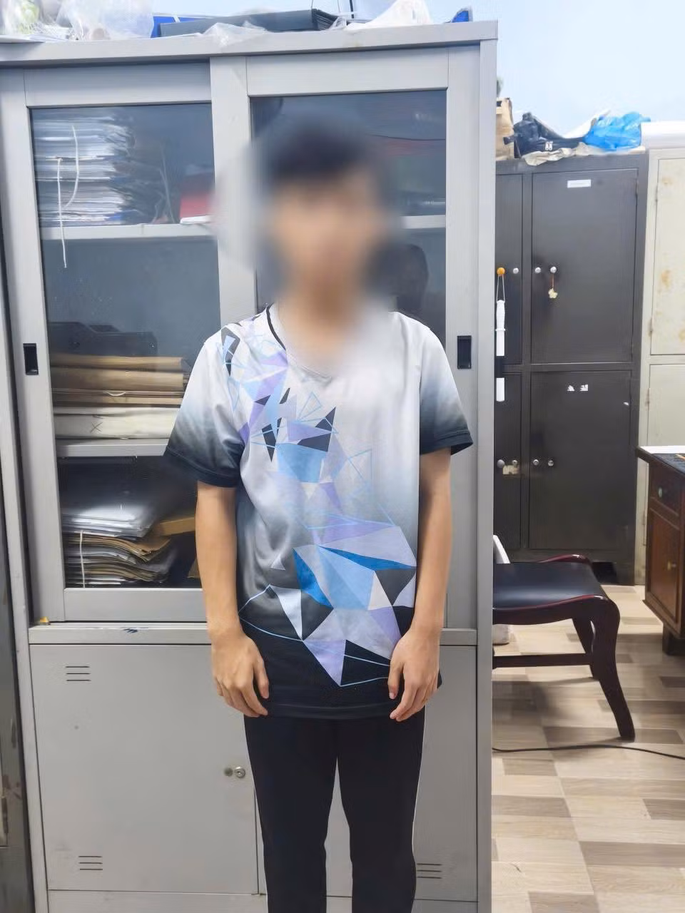 Công an phường An Khê, Đà Nẵng triệu tập K. để lấy lời khai, xác minh, xử lý vụ việc bị tố hành hung, tống tiền học sinh lớp 6. Ảnh: CACC