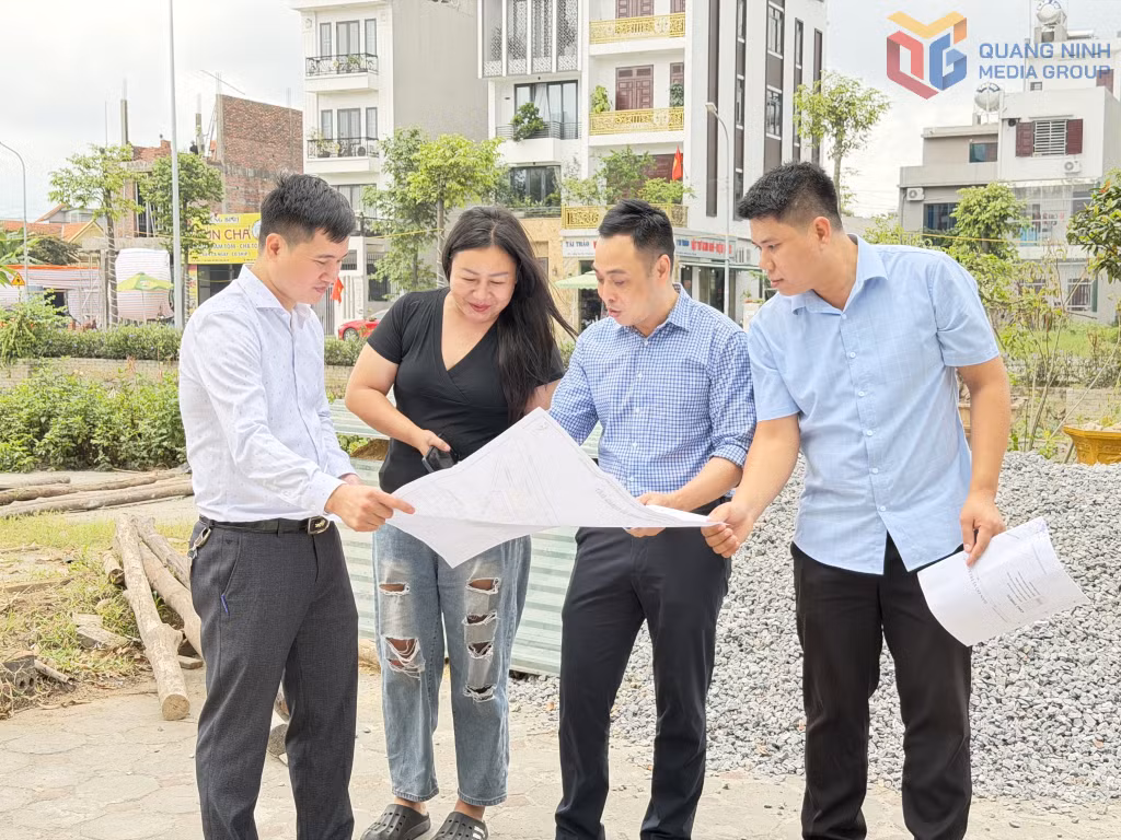 Lãnh đạo phường Cao Xanh rà soát khó khăn, vướng mắc tại các dự án tồn đọng, kéo dài trên địa bàn.