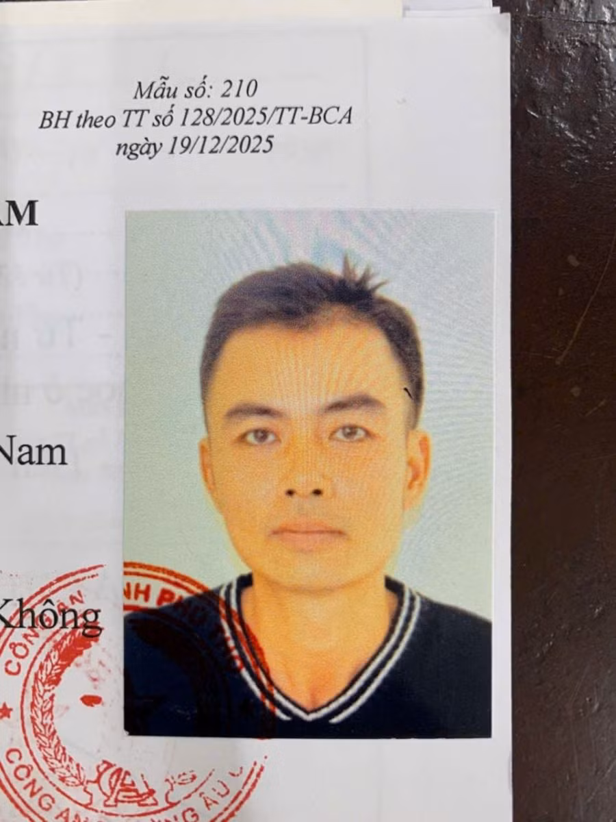 Bị can Nguyễn Hà Chung. Ảnh: Công an Phú Thọ