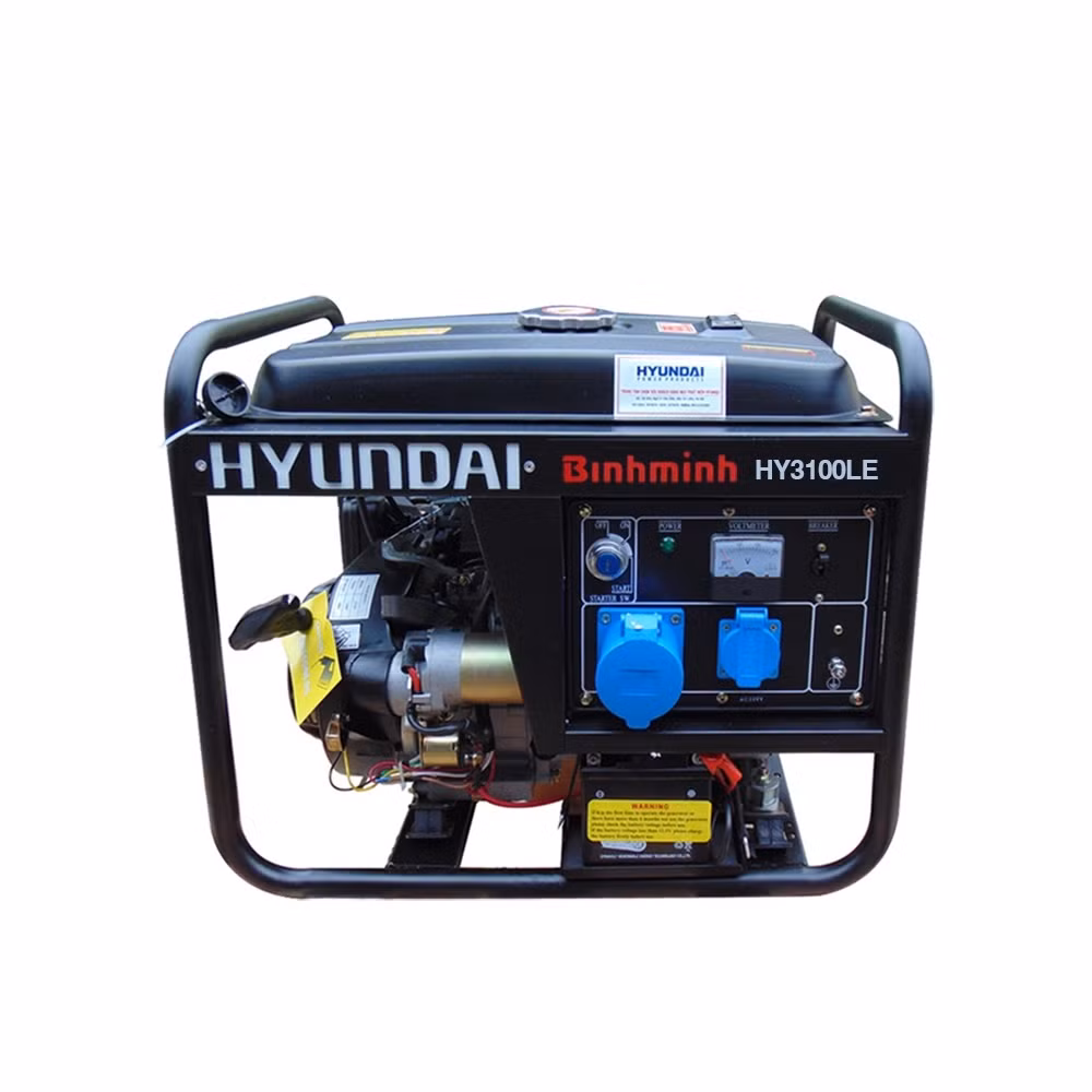 Máy phát điện 3KW chạy xăng Hyundai HY3100LE