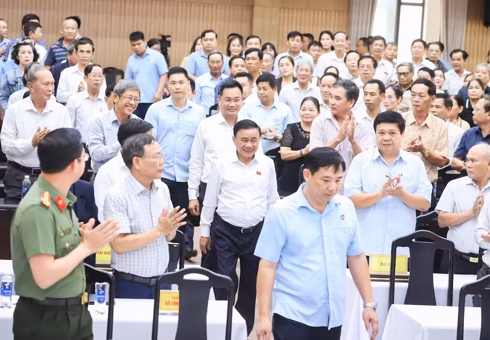 Hội nghị do Ban Thường trực Ủy ban Mặt trận Tổ quốc Việt Nam thành phố Đà Nẵng phối hợp Đoàn đại biểu Quốc hội đơn vị thành phố Đà Nẵng tổ chức tại phường Hòa Khánh.