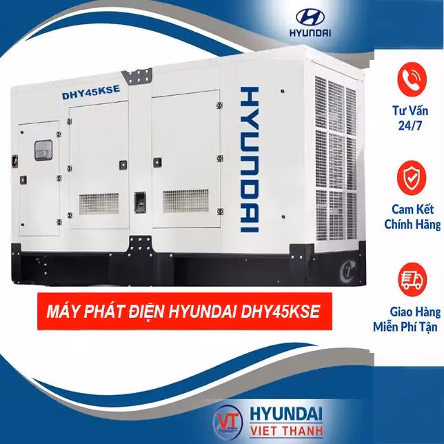 Máy phát điện chạy dầu 3 Pha 40KVA – 44KVA DHY45KSE