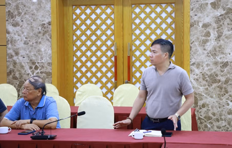 Đại diện các cơ quan báo chí trao đổi, làm rõ một số nội dung tại hội nghị.
