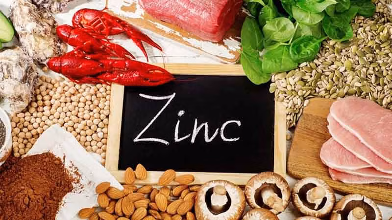 Các thực phẩm giàu kẽm, hỗ trợ giảm đau thần kinh tọa.