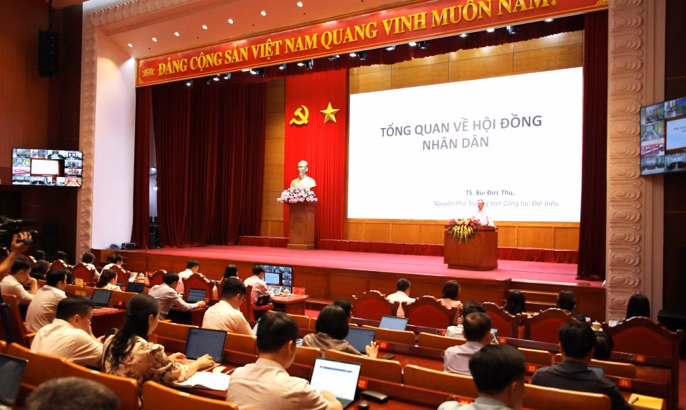 Hội nghị bồi dưỡng kiến thức, kỹ năng hoạt động cho đại biểu HĐND các cấp nhiệm kỳ 2026 - 2031.