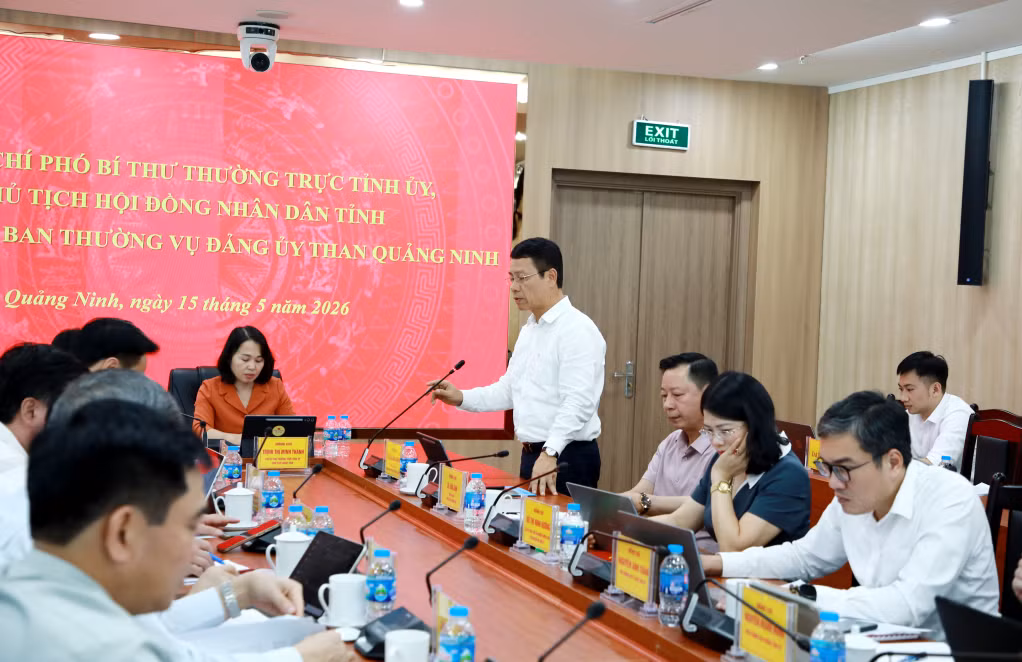 Nguyễn Hồng Dương, Ủy viên Ban Thường vụ Tỉnh ủy, Trưởng Ban Tuyên giáo và Dân vận Tỉnh ủy, phát biểu tại buổi làm việc.