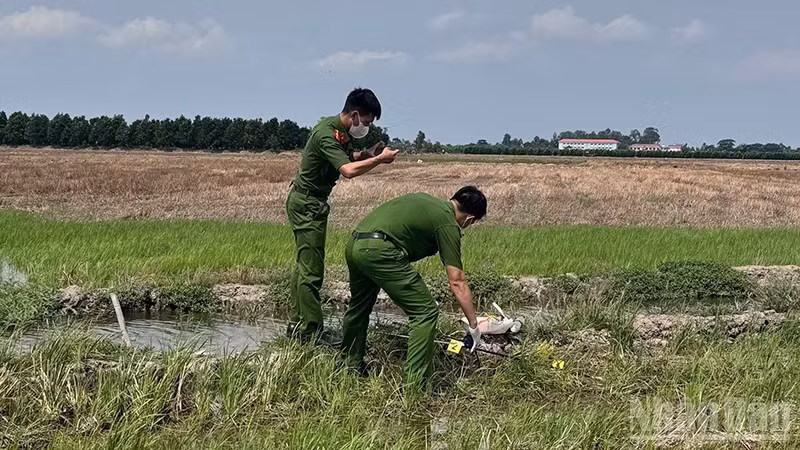 Hiện trường vụ tử vong nghi do sử dụng thiết bị kích điện bắt cá.