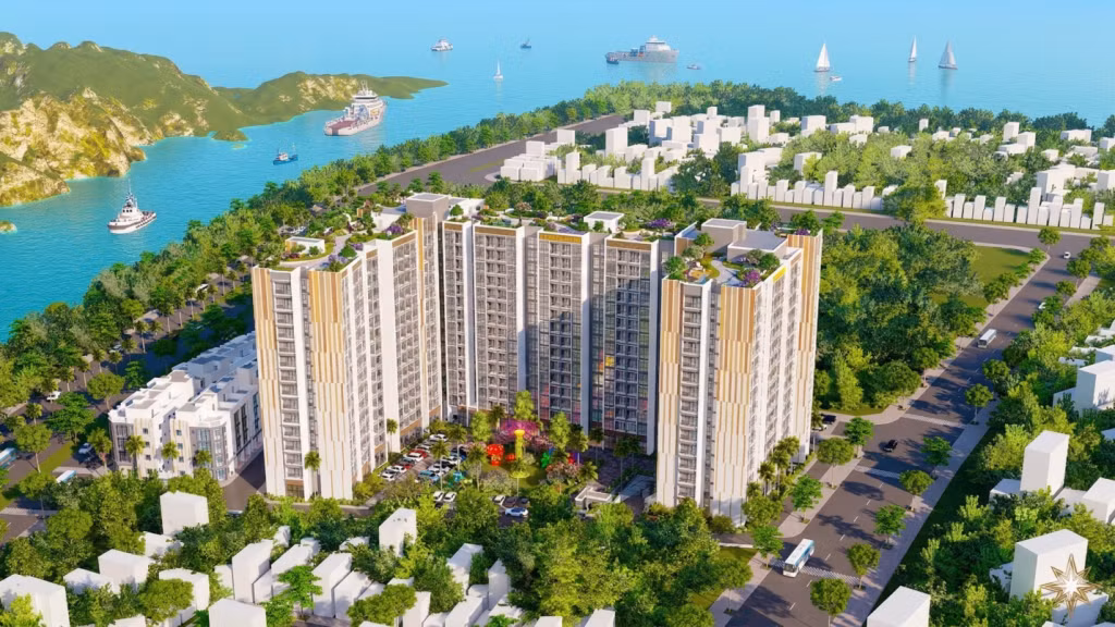 (Ảnh phối cảnh tổng thể dự án. Nguồn: CĐT)