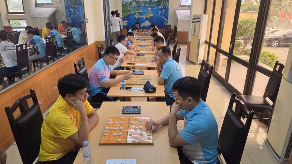 Những màn đấu trí đầy căng thẳng ở môn Cờ tướng trong khuôn khổ Hội thao