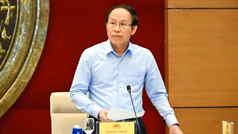 Phó Thủ tướng Chính phủ Lê Tiến Châu. (Ảnh: DUY LINH)