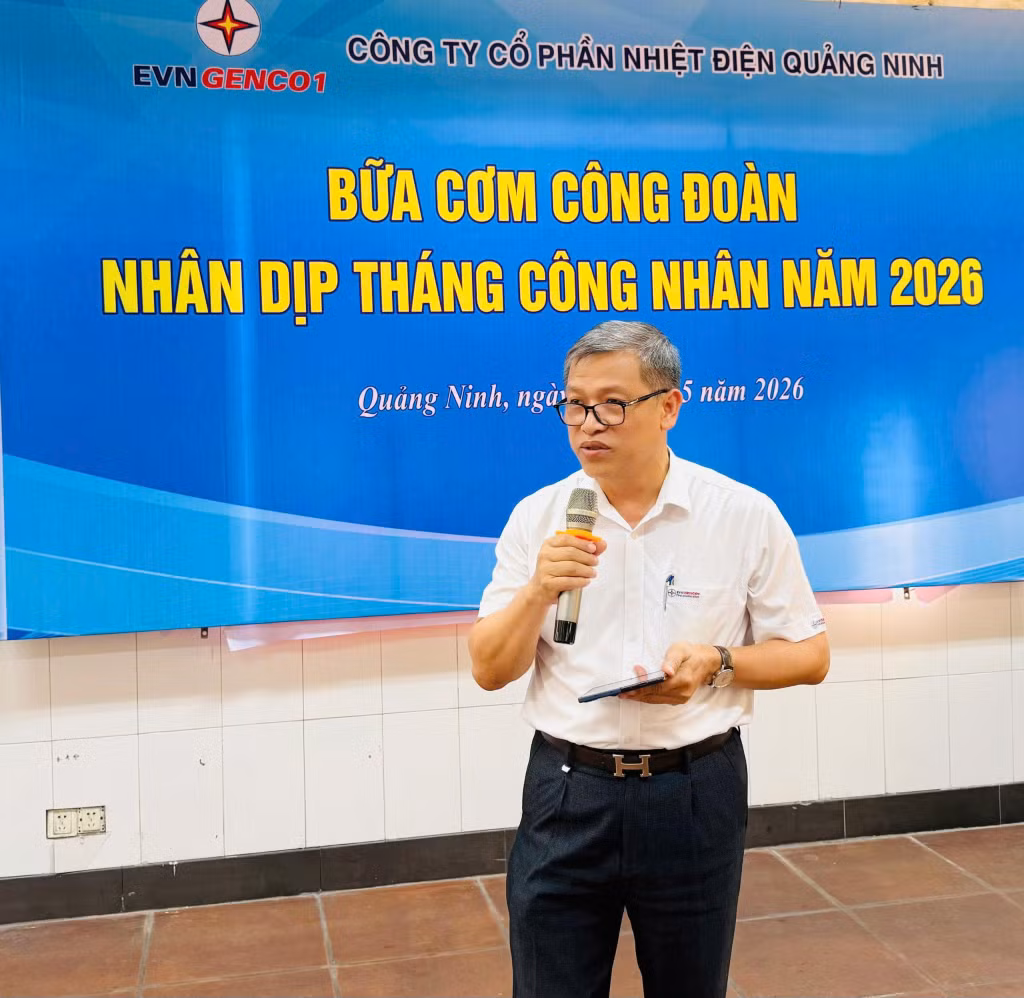 Đồng chí Nguyễn Việt Dũng, Tổng giám đốc Công ty, phát biểu tại Chương trình.