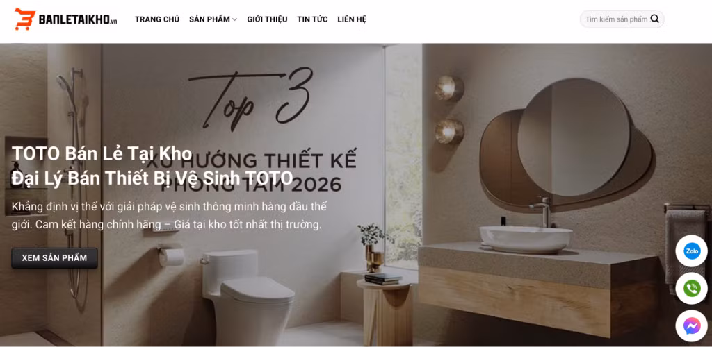 Tìm hiểu về TOTO bán lẻ tại kho - Đại lý bán thiết bị vệ sinh TOTO chính hãng tại Việt Nam ảnh 2 Tìm hiểu về TOTO bán lẻ tại kho - Đại lý bán thiết bị vệ sinh TOTO chính hãng tại Việt Nam ảnh 2