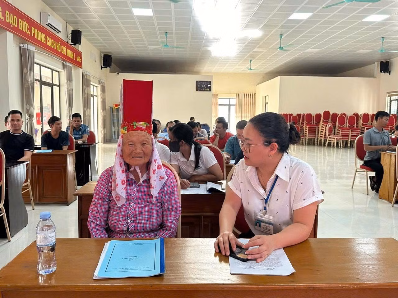 Trợ giúp viên pháp lý, Trung tâm trợ giúp pháp nhà nước tỉnh tư vấn, hỗ trợ pháp lý cho người dân xã Quảng Tân.