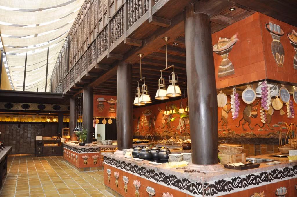 Các không gian tại Trung tâm Văn hoá Trúc Lâm được đầu tư công phu, kỹ lưỡng tới từng chi tiết.