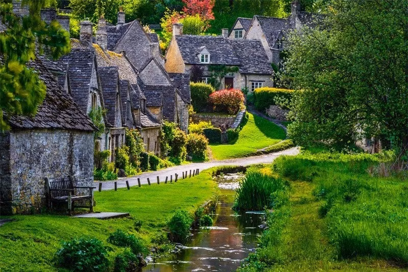 Làng cổ Bibury.