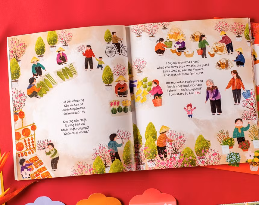 Bộ sách gồm nhiều hình ảnh minh họa bắt mắt. Ảnh: Lionbooks.