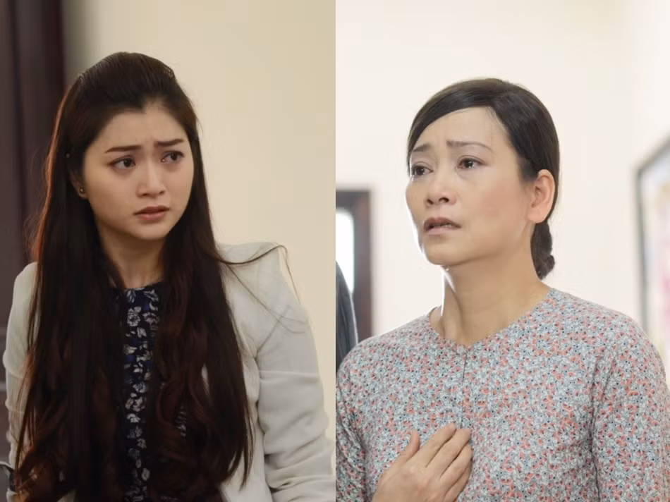 Thanh Trúc vào vai Hà Thanh có rất nhiều cảnh “đối đầu” với NSƯT Tuyết Thu với vai bà Thảo trong “Tấm lòng của biển”.