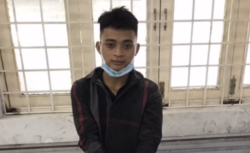 Quy thời điểm bị tổ CSGT bắt giữ.