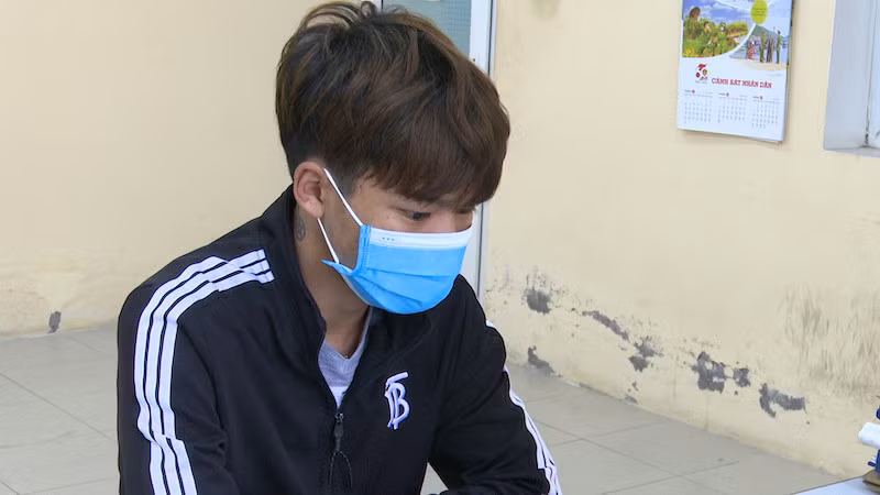 Đối tượng Trần Đức Mạnh.